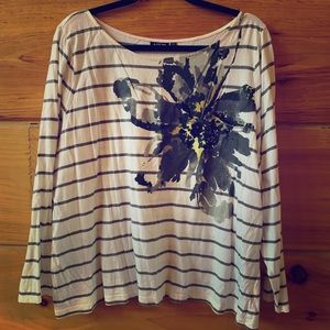 Apt 9 Floral Splash Top